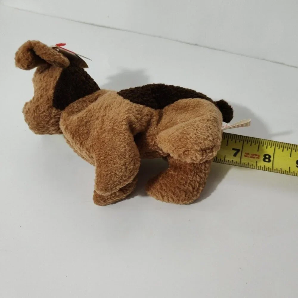 Vintage Ty Beanie Babies Tuffy The Terrier Dog Plush Stuffed Animal 1996 6